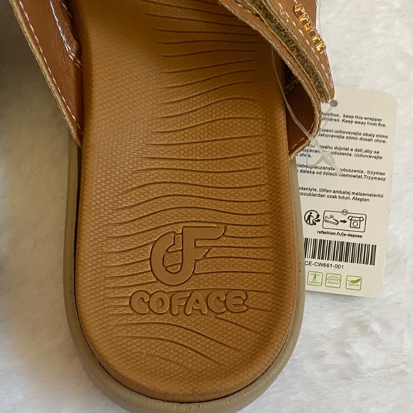 COFACE Brown Casual Sandals - Picture 6 of 9